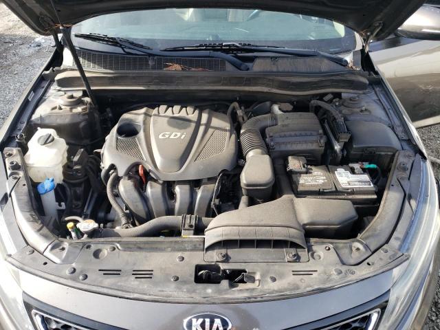 5XXGN4A76EG328127 - 2014 KIA OPTIMA EX CHARCOAL photo 11