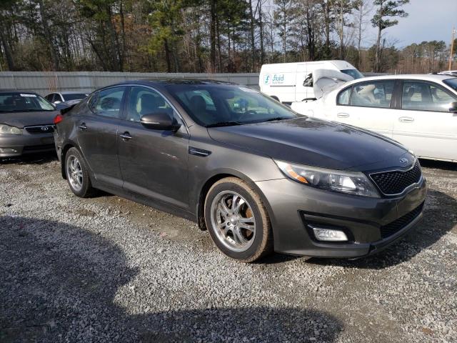 5XXGN4A76EG328127 - 2014 KIA OPTIMA EX CHARCOAL photo 4