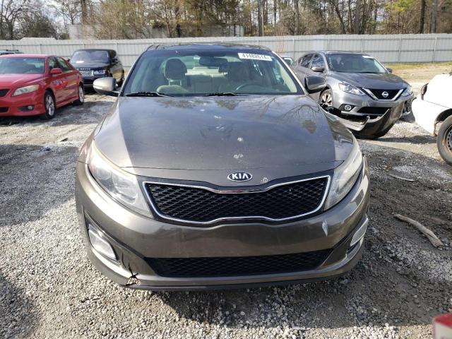 5XXGN4A76EG328127 - 2014 KIA OPTIMA EX CHARCOAL photo 5