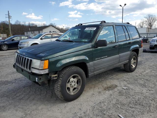 1J4GZ58S9TC177196 - 1996 JEEP GRAND CHER LAREDO GREEN photo 1