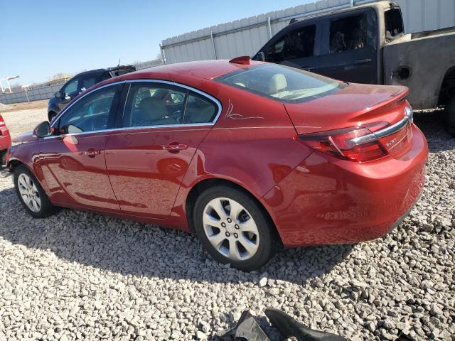 2G4GM5ER0F9141488 - 2015 BUICK REGAL PREMIUM RED photo 2