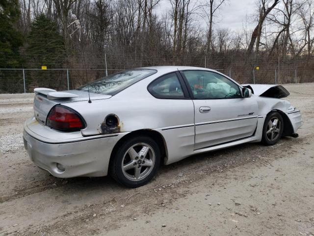 1G2NW12E12C211216 - 2002 PONTIAC GRAND AM GT SILVER photo 3