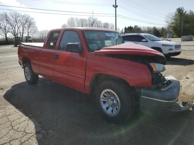 1GCEC19X67Z180271 - 2007 CHEVROLET SILVERADO C1500 CLASSIC RED photo 4