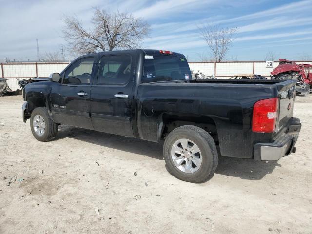 3GCPKSE77CG275455 - 2012 CHEVROLET SILVERADO K1500 LT BLACK photo 2