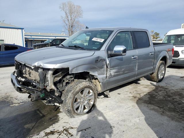 1FTEW1E50LKE15343 - 2020 FORD F150 SUPERCREW SILVER photo 1