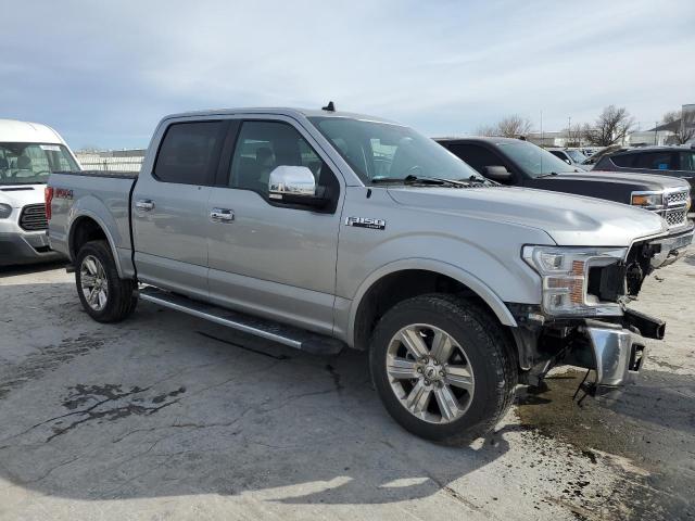 1FTEW1E50LKE15343 - 2020 FORD F150 SUPERCREW SILVER photo 4
