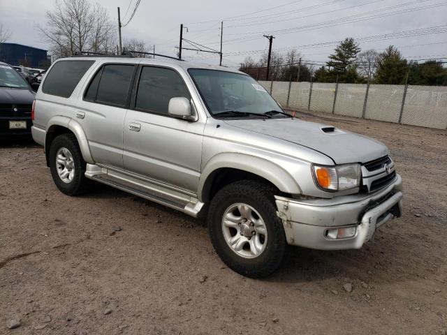 JT3GN86R910217265 - 2001 TOYOTA 4RUNNER SR5 SILVER photo 4