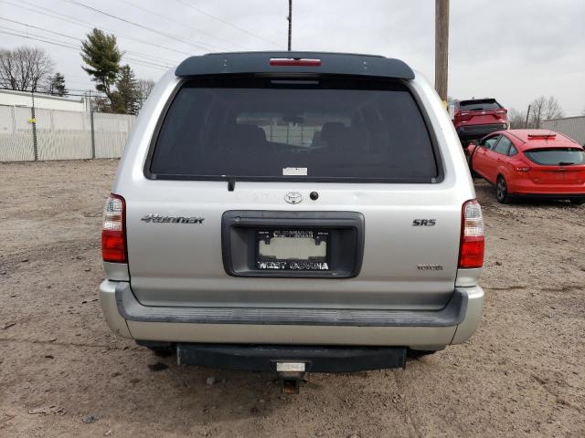 JT3GN86R910217265 - 2001 TOYOTA 4RUNNER SR5 SILVER photo 6