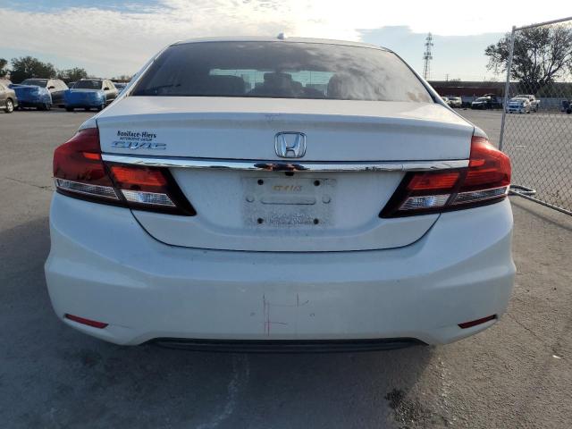 19XFB2F97DE256865 - 2013 HONDA CIVIC EXL თეთრი ფოტო 6