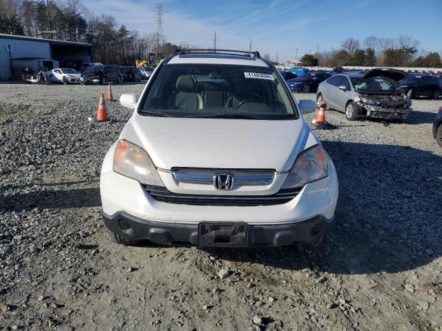 JHLRE48787C095629 - 2007 HONDA CR-V EXL WHITE photo 5