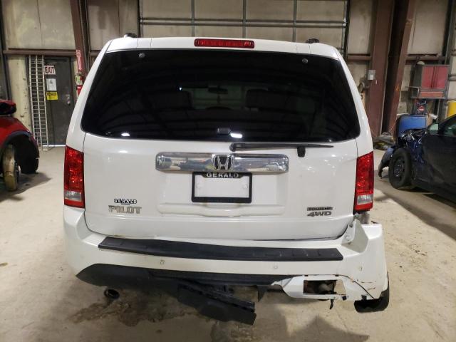 5FNYF4H98DB078948 - 2013 HONDA PILOT TOURING WHITE photo 6