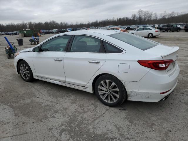 5NPE34AF3HH439702 - 2017 HYUNDAI SONATA SPORT WHITE photo 2