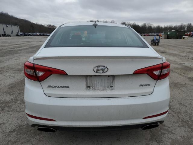 5NPE34AF3HH439702 - 2017 HYUNDAI SONATA SPORT WHITE photo 6