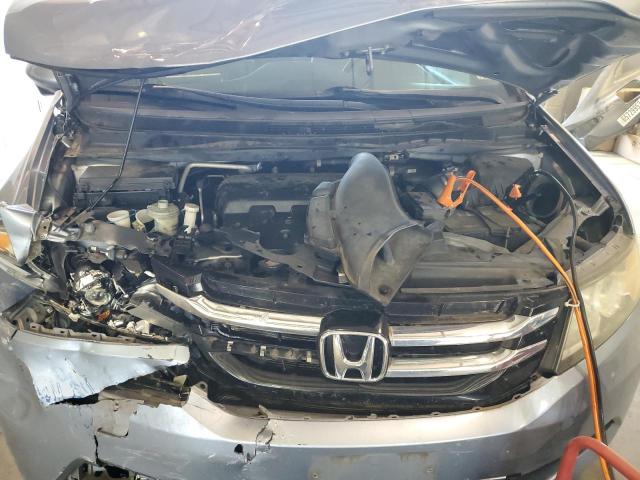 5FNRL5H67EB034210 - 2014 HONDA ODYSSEY EXL BLUE photo 12