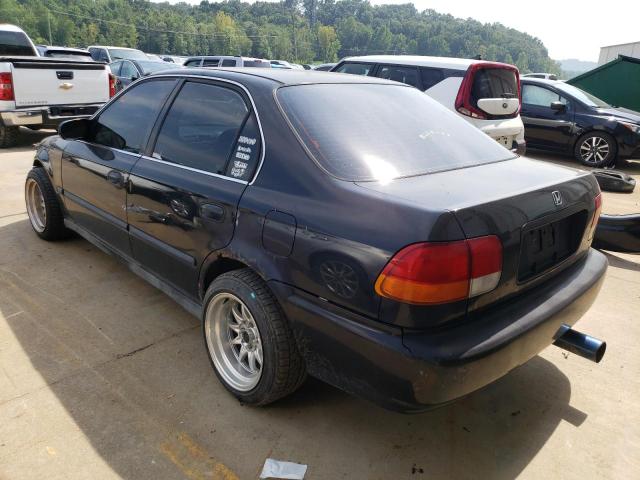 1HGEJ6574WL003293 - 1998 HONDA CIVIC LX GRAY photo 2