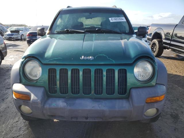 1J4GL48K74W191965 - 2004 JEEP LIBERTY SPORT GREEN photo 5