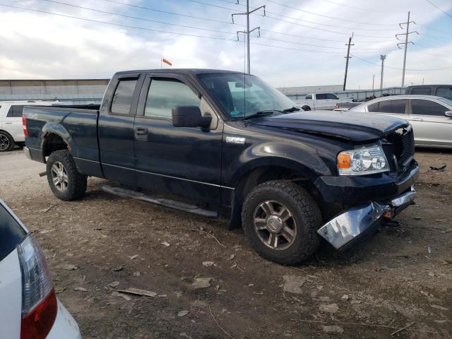 1FTPX14526FB54818 - 2006 FORD F150 BLACK photo 4