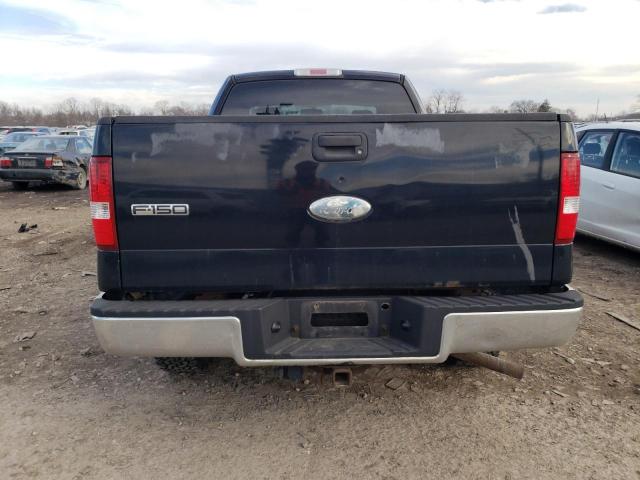 1FTPX14526FB54818 - 2006 FORD F150 BLACK photo 6