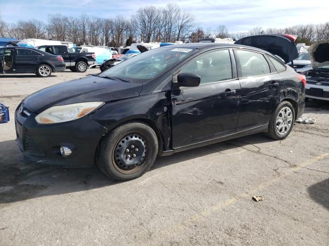 1FAHP3F29CL337851 - 2012 FORD FOCUS SE BLACK photo 1