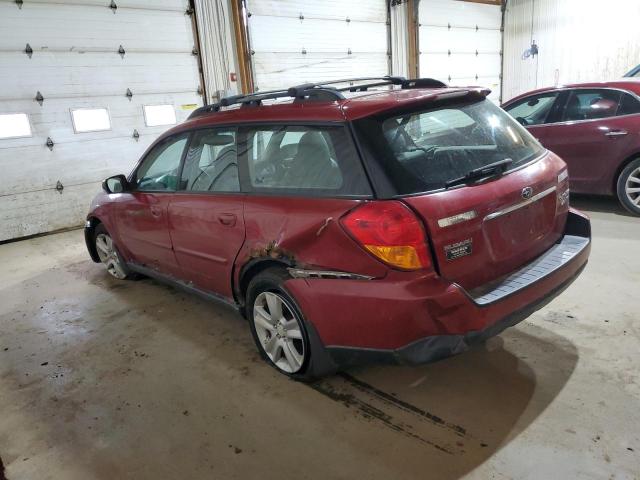 4S4BP67C854322324 - 2005 SUBARU LEGACY OUTBACK 2.5 XT LIMITED RED photo 2