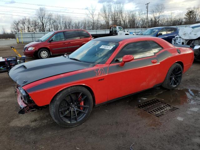 2C3CDZFJ9MH638100 - 2021 DODGE CHALLENGER R/T SCAT PACK RED photo 1