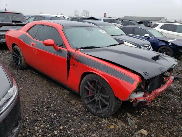 2C3CDZFJ9MH638100 - 2021 DODGE CHALLENGER R/T SCAT PACK RED photo 4