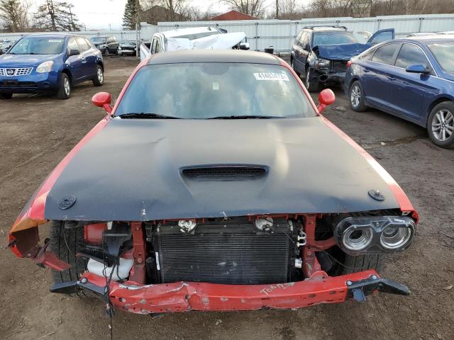 2C3CDZFJ9MH638100 - 2021 DODGE CHALLENGER R/T SCAT PACK RED photo 5