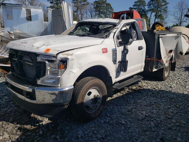 1FDRF3HT1NDA00025 - 2022 FORD F350 SUPER DUTY WHITE photo 1