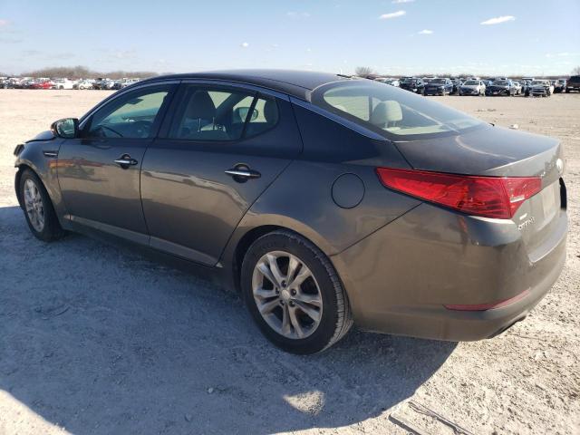 5XXGM4A77DG114619 - 2013 KIA OPTIMA LX CHARCOAL photo 2