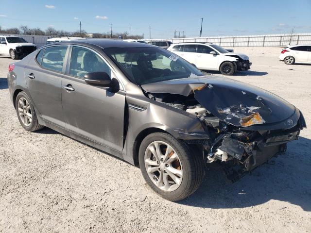 5XXGM4A77DG114619 - 2013 KIA OPTIMA LX CHARCOAL photo 4