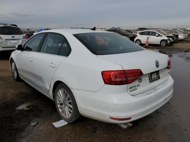 3VWD07AJXFM308989 - 2015 VOLKSWAGEN JETTA SE WHITE photo 2