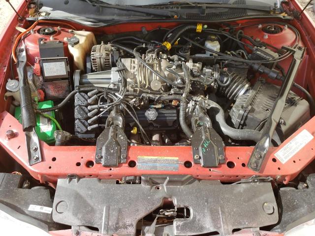 2G1WZ151X49381772 - 2004 CHEVROLET MONTE CARL SS SUPERCHARGED RED photo 11