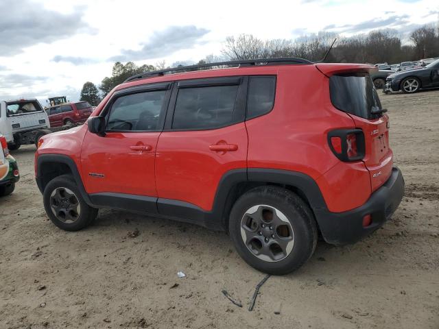 ZACCJBAB2HPF07476 - 2017 JEEP RENEGADE SPORT RED photo 2