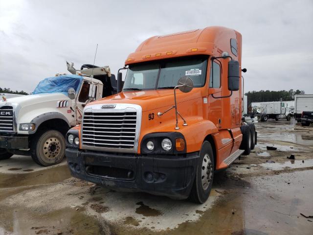 1FUJBBCG86LU71171 - 2006 FREIGHTLINER CONVENTION ST120 ORANGE photo 10