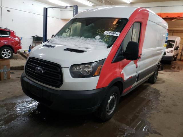 1FTYR2CG7KKA36319 - 2019 FORD TRANSIT T-250 WHITE photo 1