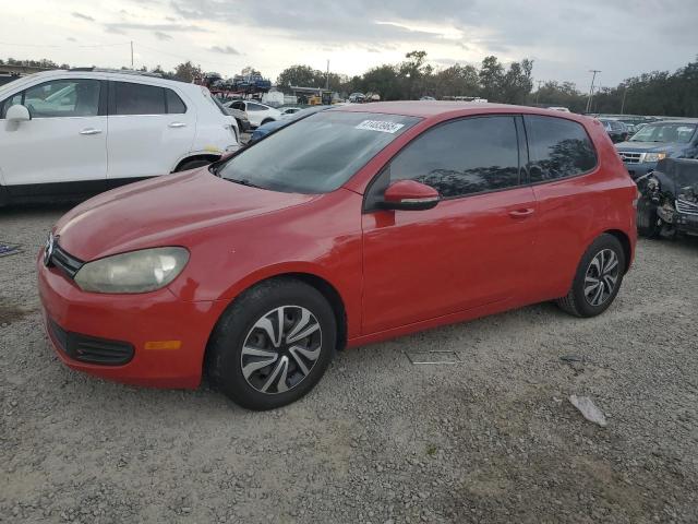 WVWBA7AJXCW283952 - 2012 VOLKSWAGEN GOLF RED photo 1