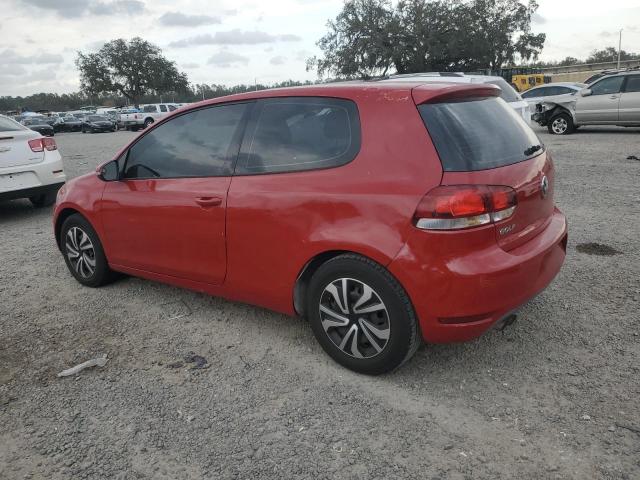 WVWBA7AJXCW283952 - 2012 VOLKSWAGEN GOLF RED photo 2
