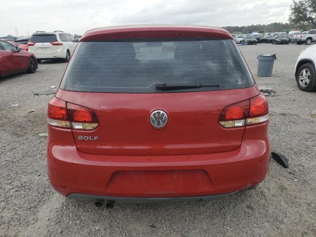 WVWBA7AJXCW283952 - 2012 VOLKSWAGEN GOLF RED photo 6