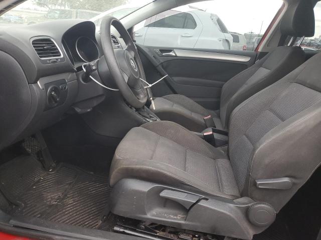 WVWBA7AJXCW283952 - 2012 VOLKSWAGEN GOLF RED photo 7