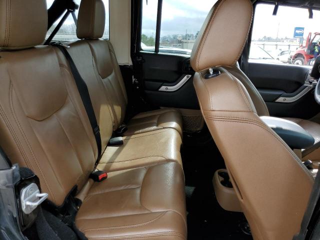 1C4BJWEG6DL549396 - 2013 JEEP WRANGLER U SAHARA BLACK photo 10