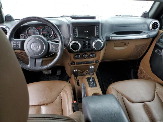 1C4BJWEG6DL549396 - 2013 JEEP WRANGLER U SAHARA BLACK photo 8