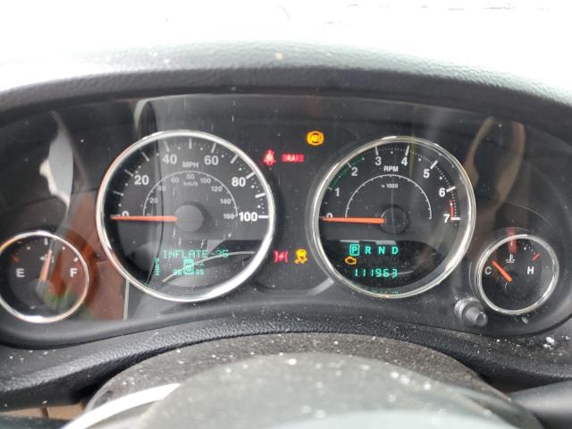 1C4BJWEG6DL549396 - 2013 JEEP WRANGLER U SAHARA BLACK photo 9