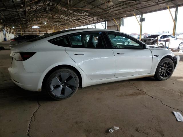 5YJ3E1EA0PF493597 - 2023 TESLA MODEL 3 WHITE photo 3