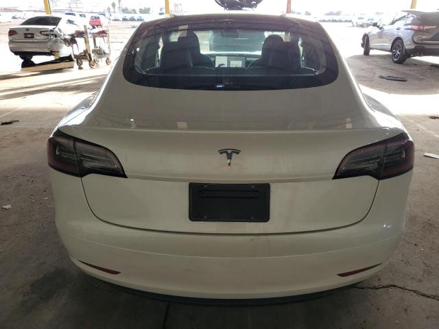 5YJ3E1EA0PF493597 - 2023 TESLA MODEL 3 WHITE photo 6