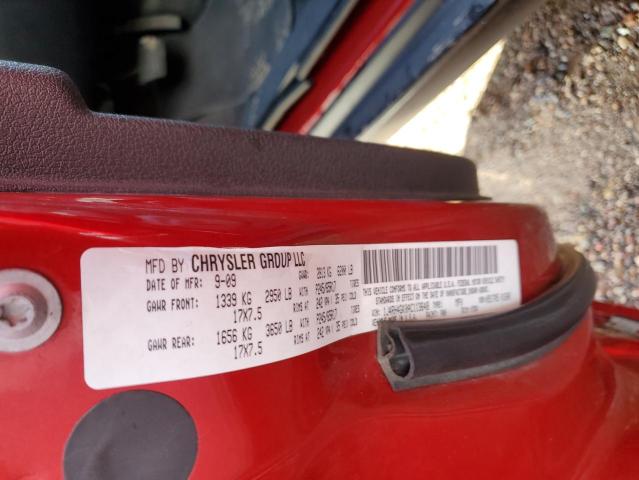 1J4RH4GK0AC113648 - 2010 JEEP COMMANDER SPORT წითელი ფოტო 12