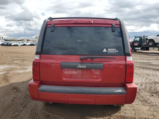 1J4RH4GK0AC113648 - 2010 JEEP COMMANDER SPORT წითელი ფოტო 6