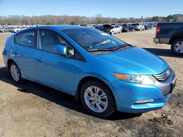 JHMZE2H76AS022420 - 2010 HONDA INSIGHT EX BLUE photo 4