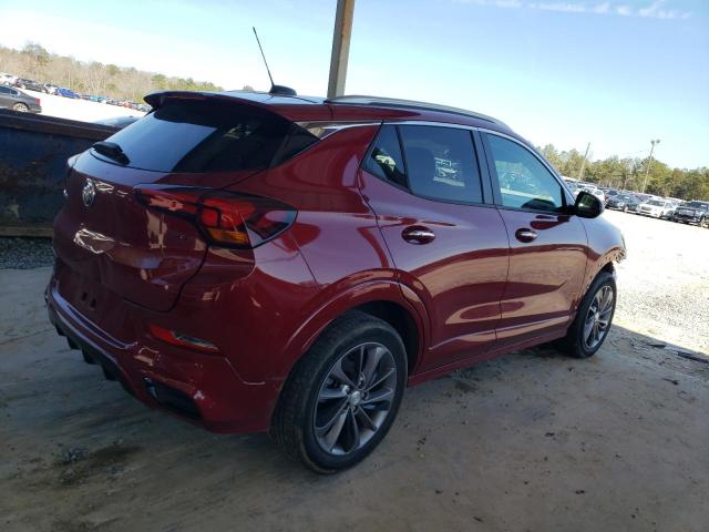 KL4MMDSL7LB121762 - 2020 BUICK ENCORE GX SELECT BURGUNDY photo 3