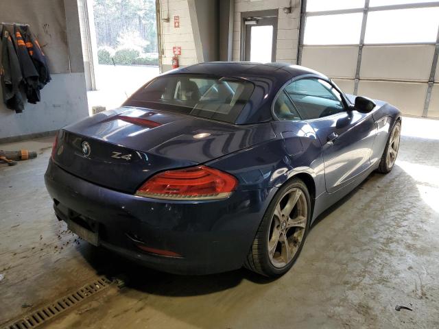 WBALM5C53BE379763 - 2011 BMW Z4 SDRIVE30I BLUE photo 3