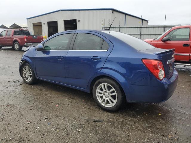 1G1JC5SH0E4221876 - 2014 CHEVROLET SONIC LT BLUE photo 2